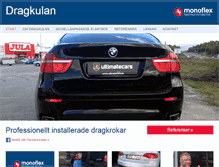 Tablet Screenshot of dragkulan.se